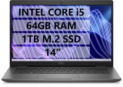 DELL NB LATITUDE 3440 N085L344014U İ5-1235U - 64GB RAM - 1TB M.2 SSD - W11P - 14'' TAŞINABİLİR BİLGİSAYAR