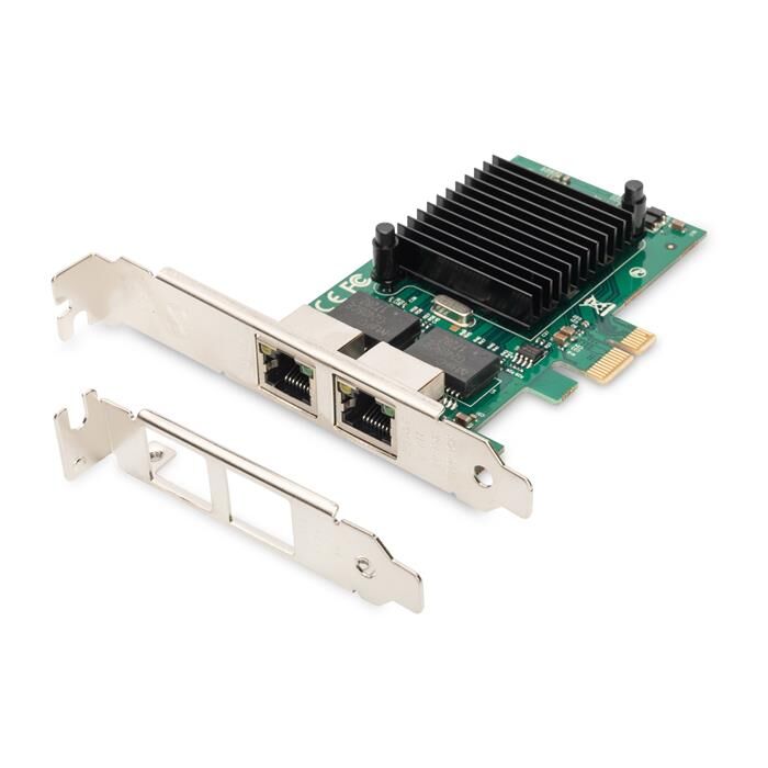 DİGİTUS 2 PORT GİGABİT ETHERNET PCI EXPRESS KART DN-10132