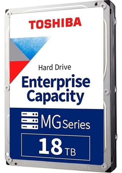 TOSHİBA ENTERPRİSE MG09ACA18TE MG512E 18TB 7200RPM 512 MB 3.5 İNÇ 7/24 SATA3 GÜVENLİK PC HDD