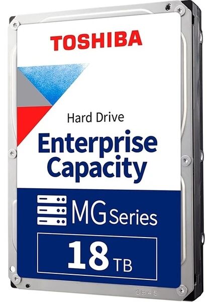TOSHİBA ENTERPRİSE MG09ACA18TE MG512E 18TB 7200RPM 512 MB 3.5 İNÇ 7/24 SATA3 GÜVENLİK PC HDD