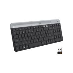 LOGİTECH K580 ULTRA INCE ÇOKLU CİHAZ ÖZELLİKLİ TÜRKÇE BLUETOOTH KLAVYE - SİYAH 920-010624