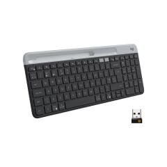LOGİTECH K580 ULTRA INCE ÇOKLU CİHAZ ÖZELLİKLİ TÜRKÇE BLUETOOTH KLAVYE - SİYAH 920-010624