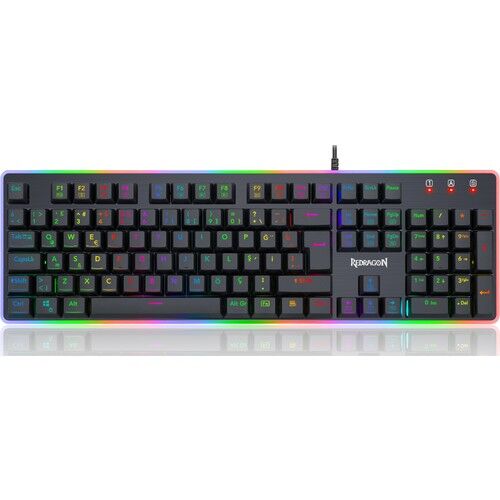 REDRAGON K509RGB DYAUS 7 MEKANİK HSİLİ RGB GAMING KLAVYE