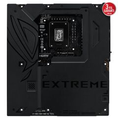 ASUS MB ROG MAXIMUS Z890 EXTREME INTEL Z890 LGA1851 DDR5 9200 HDMI 2XTHUNDERBOLT 5 6X M2 USB3.2 WİFİ 7 + BT AURA RGB 10GBİT + 2.5GBİT LAN ATX ANAKART 90MB1IA0-M0EAY0