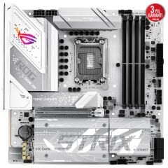 ASUS ROG STRIX B860-G GAMING WIFI INTELL B860 LGA1851 DDR5 8600 DP HDMI TYPE-C 4X M2 USB3.2 GEN 2X2 WİFİ 7 + BT AURA RGB 2.5GBİT LAN MATX ANAKART 90MB1JF0-M0EAY0