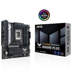 ASUS MB TUF GAMING B860M-PLUS INTEL B860 LGA1851 DDR5 8800 DP HDMI TYPE-C 3X M2 USB3.2 GEN 2X2 AURA RGB 2.5GBİT LAN MATX ANAKART 90MB1JW0-M0EAY0