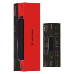 RAMPAGE BLITZ RGB M (MP-23) SİYAH 252*328*3MM RGB LEDLİ GAMİNG MOUSE PAD