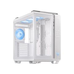 ASUS TUF GAMİNG GT502 PLUS PANAROMİK TEMPERLİ CAM USB 3.2 ATX BEYAZ GAMİNG KASA 90DC0093-B19000