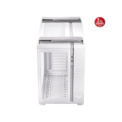 ASUS TUF GAMİNG GT502 PLUS PANAROMİK TEMPERLİ CAM USB 3.2 ATX BEYAZ GAMİNG KASA 90DC0093-B19000