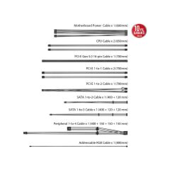 ASUS ROG STRİX 1200G AURA 80+ GOLD 1200W MODÜLER ATX 3.0 UYUMLU PCI-E 5.0 POWER SUPPLY 90YE00P0-B0NA00