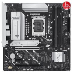 ASUS PRIME B860M-A-CSM INTEL B860 LGA1851 DDR5 8666 2XDP HDMI ÇİFT M2 USB3.2 GEN 2X2 AURA RGB 2.5GBİT LAN MATX ANAKART 90MB1K00-M0EAYC