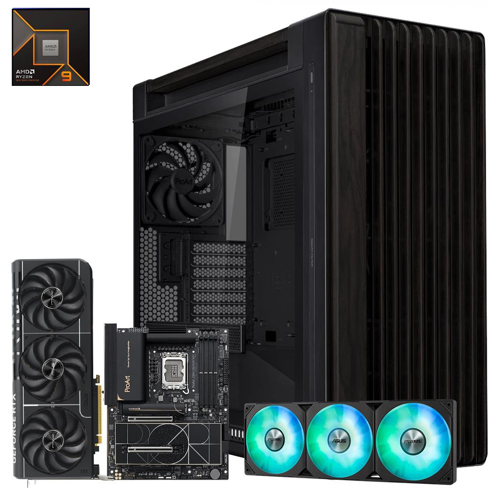PROART Ryzen 9 9950X 285K 16GB RTX5070Ti OC 96 GB 2 TB M2 SDD 8TB HDD W11P