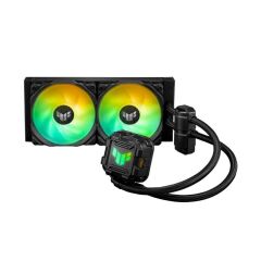 ASUS TUF GAMING LC II 240 ARGB AURA SYNC RGB 120MM*2 ADRESLENEBİLİR RGB FAN CPU SIVI SOĞUTUCUSU 90RC00U1-M0UAY0