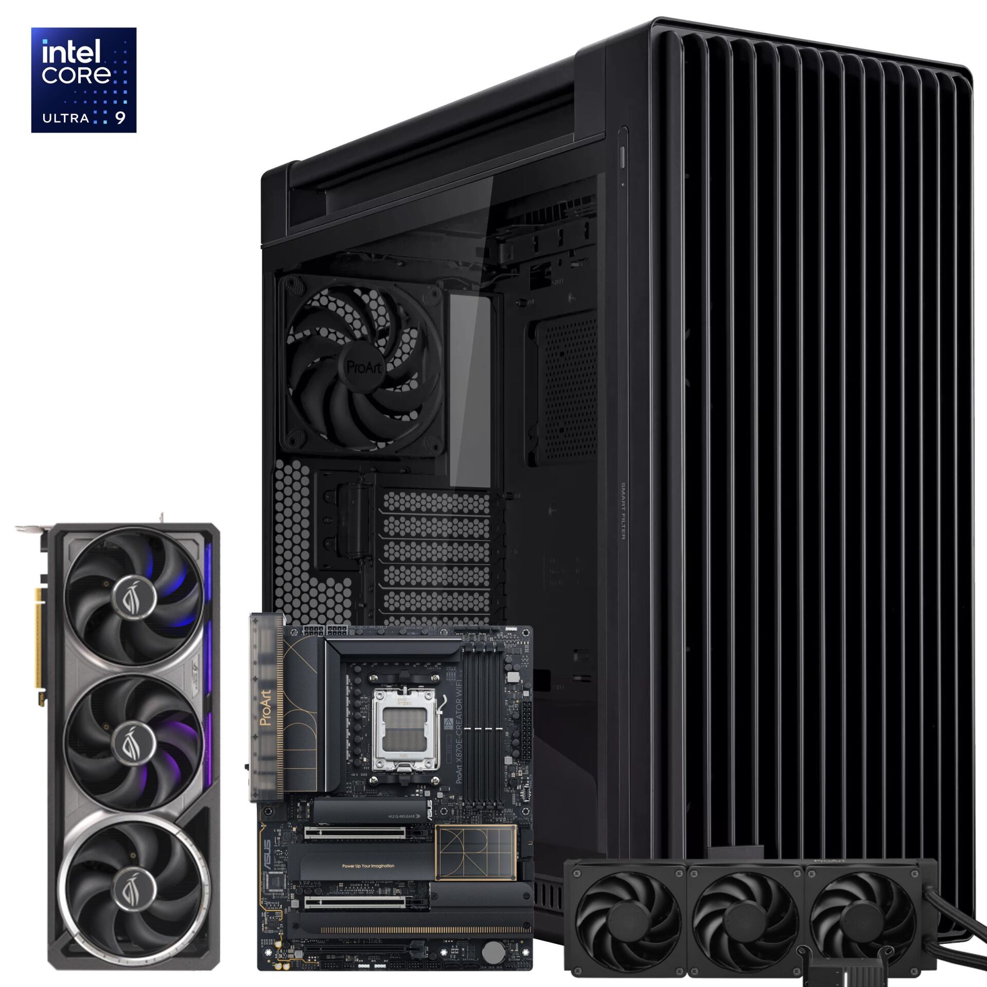 ProArt ULTRA 9 285K 128GB DDR5 2TB M.2 8TB HDD ASTRAL RTX5090 OC W11P