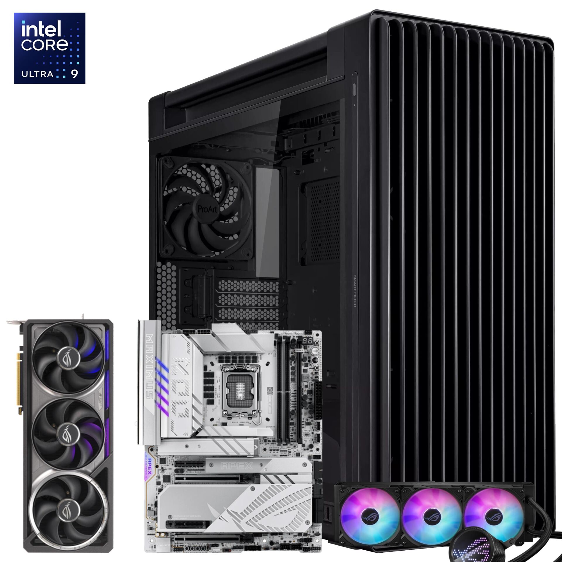 ProArt ULTRA 9 285K 192GB DDR5 2TB M.2 16TB HDD ASTRAL RTX5090 OC W11P