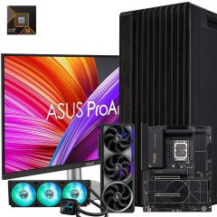 Proart Gaming Amd Ryzen 9 9950X 192GB 2TB m2 RTX 5080 ROG ASTRAL W11P ASUS PA279CRV ASUS PROART 27 4K IPS HDR