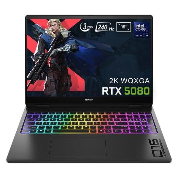 HP OMEN 16-AH0010NT B92QNEA 9-275HX/64GB/2TB/RTX5090 16GB/W11P/ 16'' 2K (1920 X 1200) TAŞINABİLİR BİLGİSAYAR