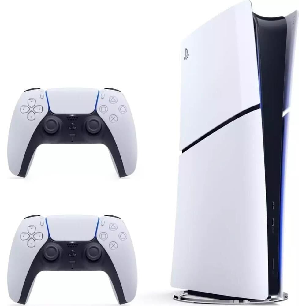 Sony Playstation 5 Slim Digital 1 TB Oyun Konsolu + 2. Ps5 Dualsense Çift Kol (İthalatçı Garantili)