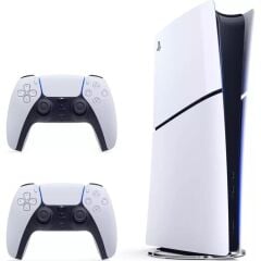 Sony Playstation 5 Slim Digital 1 TB Oyun Konsolu + 2. Ps5 Dualsense Çift Kol (İthalatçı Garantili)