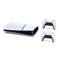 Sony Playstation 5 Slim Digital 1 TB Oyun Konsolu + 2. Ps5 Dualsense Çift Kol (İthalatçı Garantili)