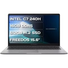 ASUS EXPERTBOOK P1 P1503CVA-VT2156D CORE 7-240H/16GB/512GB/DOS/15.6'' TAŞINABİLİR BİLGİSAYAR