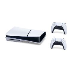 Sony Playstation 5 Slim 1 TB Oyun Konsolu + 2. Ps5 Dualsense Çift Kol (İthalatçı Garantili)