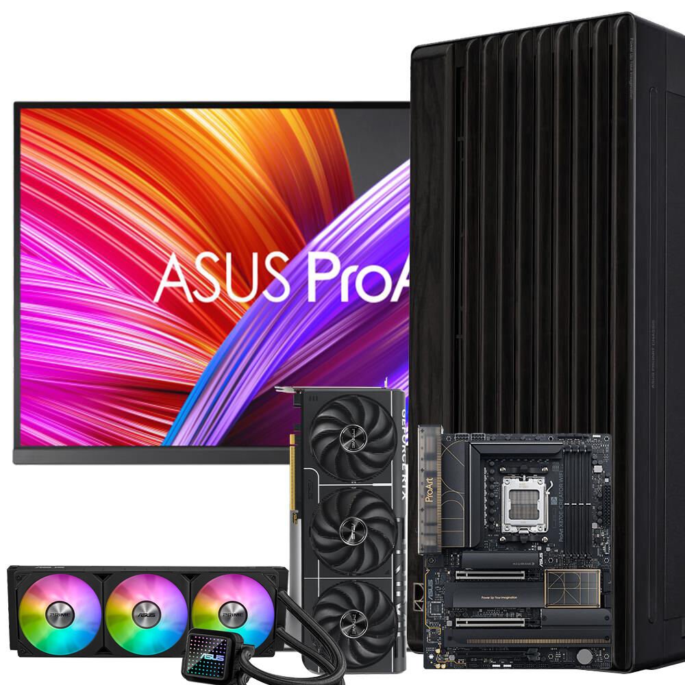 Asus Proart RYZEN 9 9950X PRIME RTX 5070TI OC 96GB DDR5 2TB M.2 W11P 27'' 4K IPS HDR Masaüstü Bilgisayar