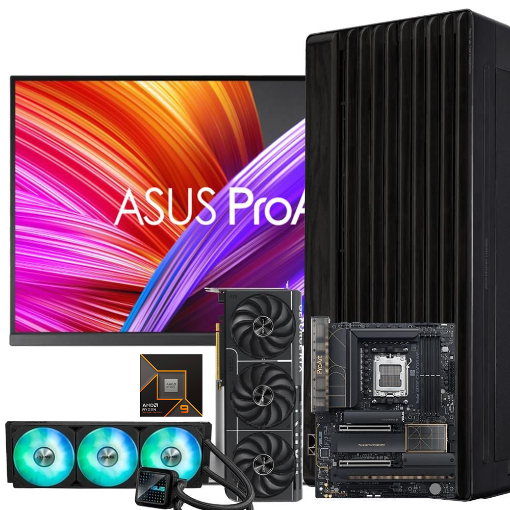 Asus Proart RYZEN 9 9950X PRIME RTX 5070TI OC 96GB DDR5 2TB M.2 W11P 27'' 4K IPS HDR Masaüstü Bilgisayar