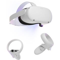 Meta Quest 2 256 GB All in One VR Sanal Gerçeklik Gözlüğü (İthalatçı Garantili)