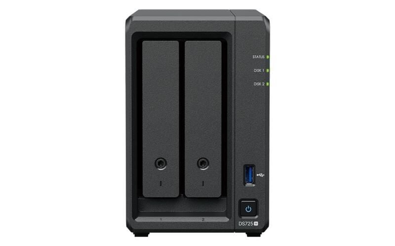 SYNOLOGY DS 725+ DİSKSTATİON 4GB 2X3.5 SATA DESTEĞİ RAID(0-1) NAS SERVER