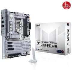 ASUS TUF GAMİNG Z890-PRO WIFI INTEL LGA1851 Z890 DDR5 9066+MHZ(OC) ATX GAMİNG ANAKART 90MB1IR0-M0EAY0
