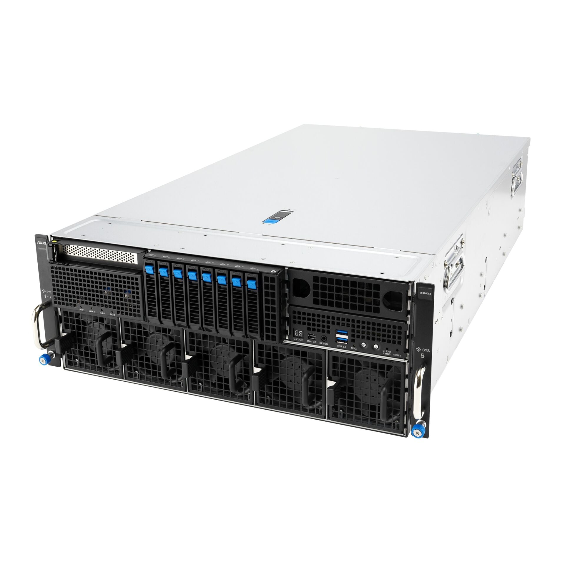 ESC8000A-E13 SKU2/3200W / AMD  9004 / 9474 / 2x PNY NVIDIA RTX PRO 6000 Blackwell / 2x Samsung 9100 Pro 2TB M.2 NVMe (14700/13400MB/s) / 6x Kingston 32GB PC5-44800 5600MHz ECC Dual Rank RDIMM Memory