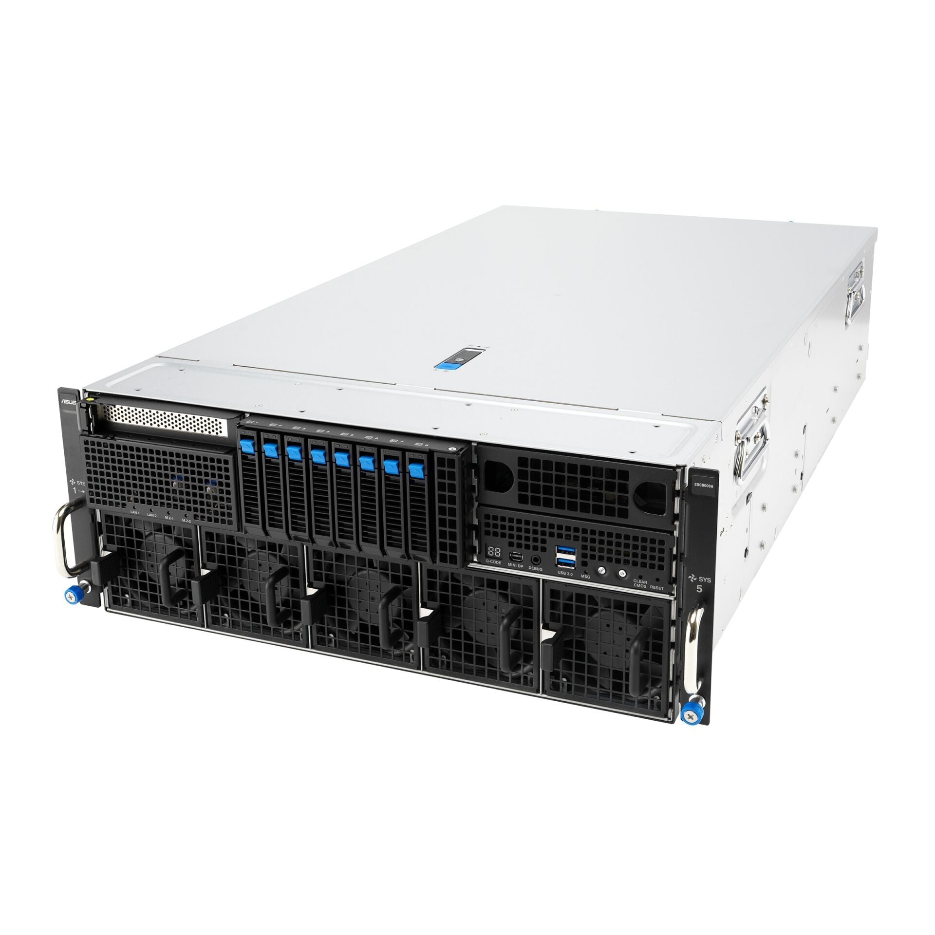 ESC8000A-E13 SKU2/3200W / AMD  9005 / 9474 / 2x PNY NVIDIA RTX PRO 6000 Blackwell / 2x Samsung 9100 Pro 2TB M.2 NVMe (14700/13400MB/s) / 6x Kingston 32GB PC5-44800 5600MHz ECC Dual Rank RDIMM Memory