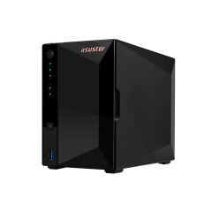 Asustor AS3302T Realtek RTD1296 2 Yuvalı(2X18TB DESTEĞİ)2GB DDR4 2.5 GBE X 1 USB 3.2 X 3 NAS Cihazı