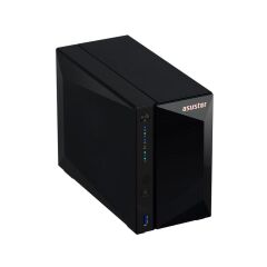 Asustor AS3302T Realtek RTD1296 2 Yuvalı(2X18TB DESTEĞİ)2GB DDR4 2.5 GBE X 1 USB 3.2 X 3 NAS Cihazı