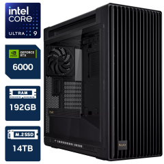 Asus ProArt YZ Ultra 9 285K 192GB DDR5 4TB M.2 SSD 10TB HDD RTX PRO 6000 BLACKWELL 96GB W11P