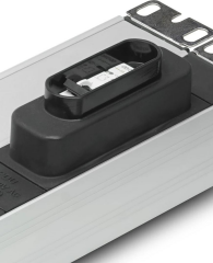 DORAX 19'' 2U 12 Lİ SCHUKO SOKET 3X1,5MM2 1,8MT KABLOLU-16A SİGORTALI PDU DR-7951-12F