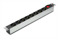 Schuko (Alman / DIN 49440) Soketli ON / OFF Anahtarlı PDU