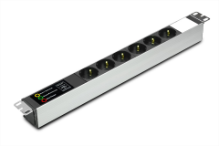 Schuko (Alman / DIN 49440) Soketli EMI / Parafudr Modüllü PDU