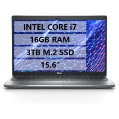 DELL LATİTUDE 5530  İ7-1255U - 16GB RAM - 3TB M.2 SSD - W11P - 15,6'' TAŞINABİLİR BİLGİSAYAR