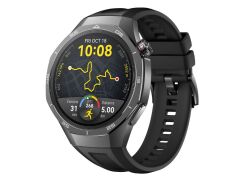 HUAWEI WATCH GT5 PRO 46MM TİTANYUM KASA - SİYAH KAUÇUK KAYIŞ