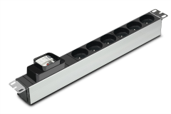 UPS (Fransız) Soketli Kaçak Akım Sigortalı PDU