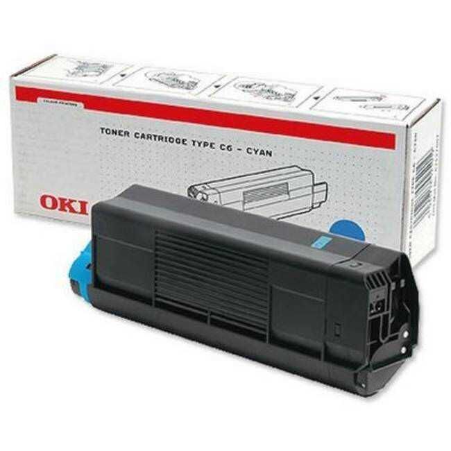 OKI 42804515 TYPE C6L MAVİ TONER-OKI C3100 MAVİ TONER
