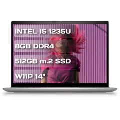 Dell insprion 5420 İ542010040U11 i5 1235U 8GB DDR4 512GB M.2 SSD W11P 14'' FHD Taşınabilir Bilgisayar