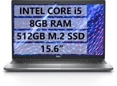 DELL LATİTUDE 5530 N210L5530MLK15U  İ5-1235U - 8GB RAM - 512GB M.2 SSD - W11P - 15.6'' TAŞINABİLİR BİLGİSAYAR