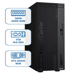 Asus ExpertCenter D701MER-7147003290 i7 14700 32 GB DDR5 3 TB M.2 SSD RTX A1000 8GB W11P Desktop
