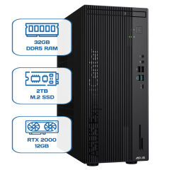 Asus ExpertCenter D701MER-7147003290 i7 14700 32 GB DDR5 2 TB M.2 SSD RTX 2000 12GB W11P Desktop