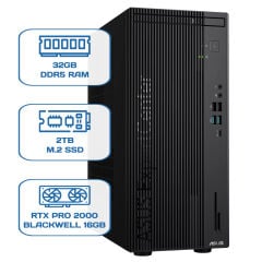 Asus ExpertCenter D701MER-7147003290 i7 14700 32 GB DDR5 2 TB M.2 SSD RTX PRO 2000 BLACKWELL 16GB W11P Desktop