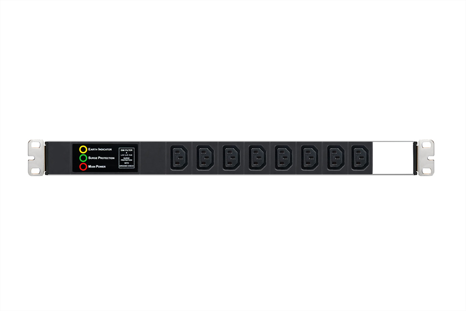 IEC 320 (C13-C19) Soketli EMI / Parafudr Modüllü PDU