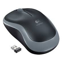 LOGITECH 910-002235 M185 KABLOSUZ 1000DPI 3B+1 OPTİK NOTEBOOK GRİ,SİYAH MOUSE